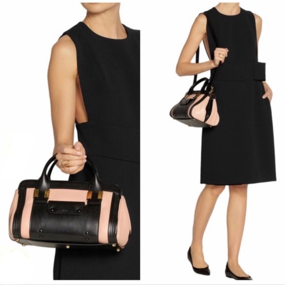 Chloe’ Alice Leather Handbag Bag. - Picture 2 of 10